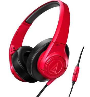 AX3iS Over-Ear Headphones - Red