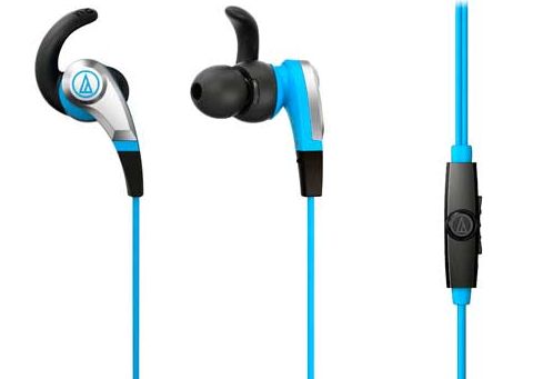 Audio Technica CKX5iS In-Ear Headphones - Blue
