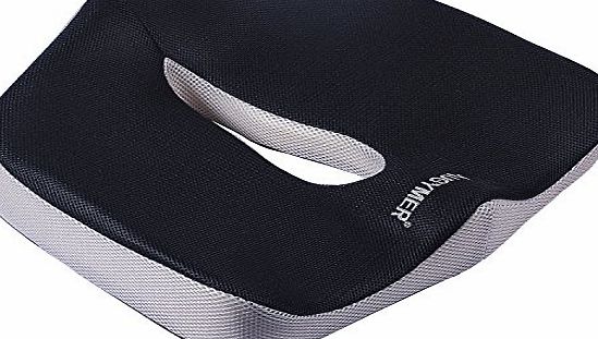 Augymer Office Chair Seat Cushion, AUGYMER Coccyx Ergonomic Memory Foam Comfort Orthopedic Seat Cushions for Chairs, Cars, Plane, Wheelchairs, and Helps Relieve Lower Back Pain, Tailbone Pain, Massager and Sc