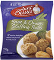 Aunt Bessies Sage and Onion Stuffing Balls