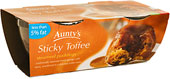 Auntys Sticky Toffee Puddings (2x110g)