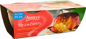 Auntys Strawberry Steamed Puddings (2x110g)