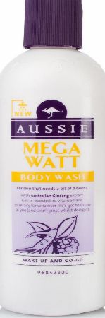 Aussie Shower Mega Watt Body Wash