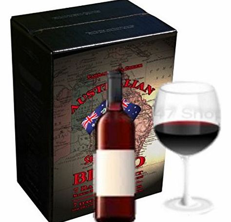 Australian Blend Merlot Wine Kit 23L Homebrew Red Winemaking No Sugar Required