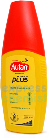 Autan Plus Pump Spray 100ml