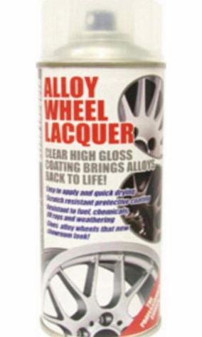 Auto Inpart Clear Gloss E-TECH Alloy Wheel Lacquer Chip resistant Wheel refurb
