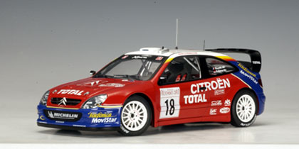 AUTOart 2003 Citroen Xsara WRC Winner Rally Monte Carlo