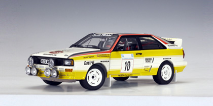 AUTOart Audi Quattro LWB A2 1984 S.Blomqvist #10 (Winner