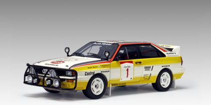 AUTOart Audi Quattro LWB A2 Rally 1984 H.Mikkola #1