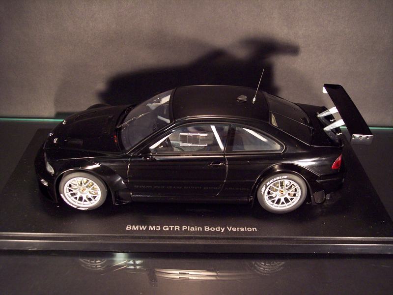 BMW M3 GTR Plain Body Version in Black