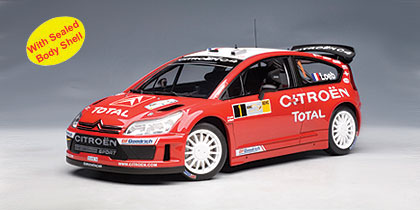 Citroen C4 WRC #1 Winner Deutschland S.Loeb 2007