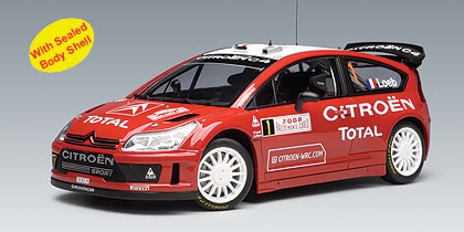 Citroen C4 WRC #1 Winner Monte Carlo 2008 S.Loeb
