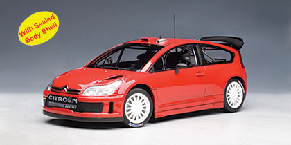 Citroen C4 WRC Plain Body Red