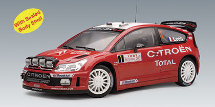 Citroen C4 WRC Winner Rally Monte Carlo #1 Night