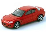 Die-cast Model Mazda RX8 (1:64 scale in Red)