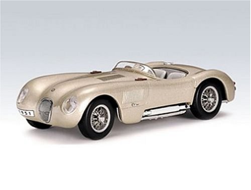 AutoArt Diecast Model Jaguar C Type (1951) in Light Bronze (1:43 scale)