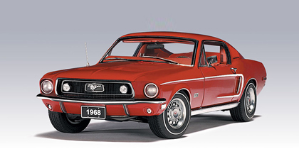 Ford Mustang GT 390 1968 in Red