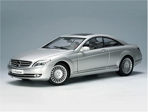 AutoArt Mercedes-Benz CL Coupe (2006) in Silver (1:18 scale)