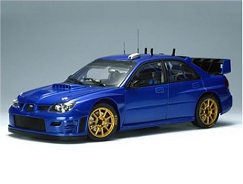 Subaru Impreza WRC 2006 (Plain Body Blue) in Metallic Blue (1:18 scale)