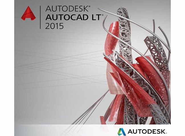 Autodesk AutoCAD LT 2015 Commercial New SLM EN/FR/DE/IT/ES/PT (PC)