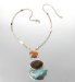 Assorted Bead Pendant Necklace
