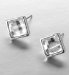 Chequer Board Stud Earrings Made with