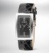 Autograph Rectangle Faux Snake Skin Watch