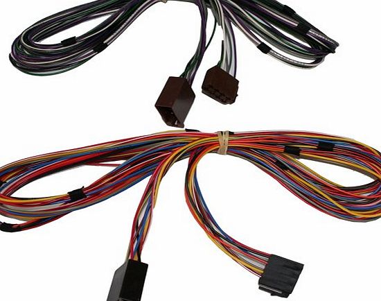 Autoleads PC2-100-4 Car Audio Harness Adaptor Lead 1m ISO Extension