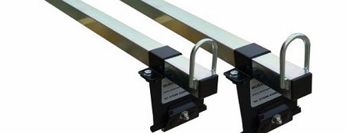 Autorack Products Autorack Mega-Bars Van Roof Rack Bars for - FORD TRANSIT LOW ROOF (01-12) VAN - 2 BARS - With Fixed End-Stops