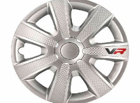 Autostyle Auto-Style VR 14`` Silver Wheel Trims - Set of 4
