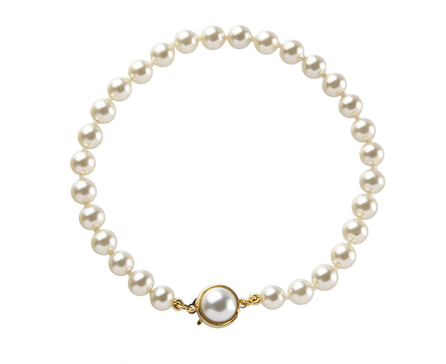Avalon Pearls - Single Strand Bracelet