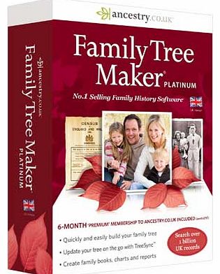 Family Tree Maker 2012 Platinum Edition PC