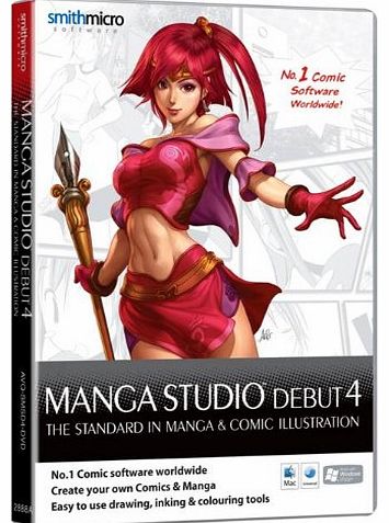 Avanquest Software Manga Studio Debut 4.0 (Mac/PC CD)