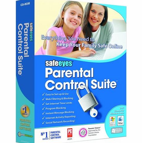 Avanquest Software SafeEyes Parental Control Suite (Mac/PC CD)