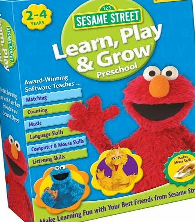 Avanquest Software Sesame Street Learn Play and Grow Preschool (Mac/PC CD)