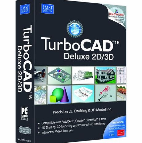 Avanquest Software TurboCAD 16 Deluxe 2D/3D (PC DVD)