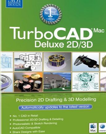 Avanquest Software TurboCAD Mac Deluxe 2D/3D (Mac)
