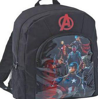 Avengers Backpack - Black and Red