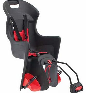 Snug Bike / Cycle Child Seat - Black/Red
