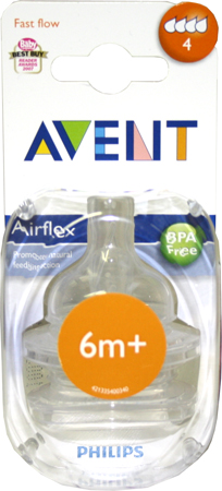6m+ Airflex Teat 2 pack