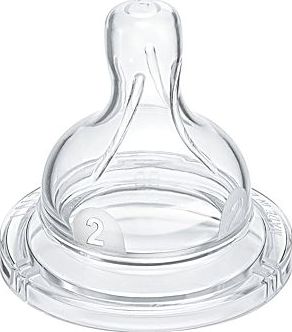 Avent, 2041[^]10066225 Philips Avent Airflex Slow Flow Teat 1m  2Pack
