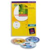 Avery CD/DVD Labels Inkjet 2 per Sheet Dia.117mm