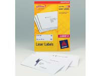 AVERY L7167 white shipping laser labels, 199.6 x