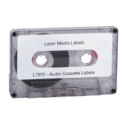 Laser Audio Cassette Labels