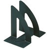 Avery Pair of Metal Bookends - Black