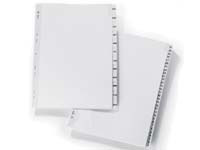 AVERY Reverse Collated A4 white dividers, 31 to