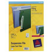 Avery Suspension File Cards