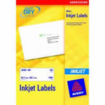 AVERY White Inkjet Address Labels (J8162)