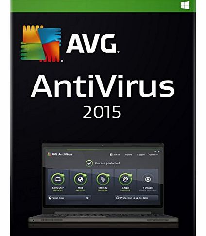 AVG AntiVirus 2015 - 1 User 1 Year (PC)