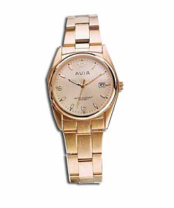 Avia Gents Gold Plated Watch